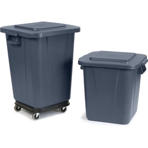 Square Bronco™ Waste Containers & Lids