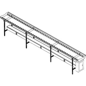 Skate Roller Conveyors