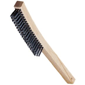 4577000 - 13-3/4"Steel Wire Brush With 3 x 19 Rows of Carbon Steel Bristles