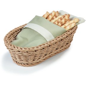 4920025 - DuraWeave™ Oval Basket 11-1/8", 6-13/16", 3-1/4" - Tan