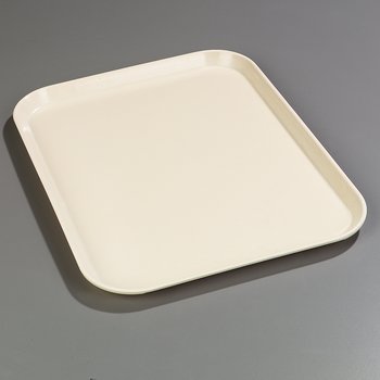 2216FG022 - Glasteel™ Solid Rectangular Tray 22-1/8" x 16" - Ivory