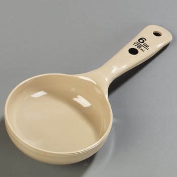 433006 - Measure Miser® Solid 6 oz, 8-5/8 - Beige