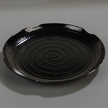 4451403 - Terra™ Round Textured Platter 14" - Black