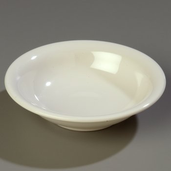 4303242 - Durus® Rimmed Bowl 14.7 oz, 7-1/2" - Bone