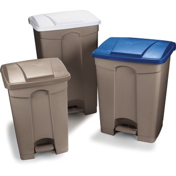 Step-On Waste Containers