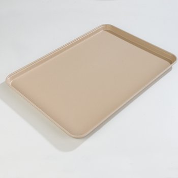 2216FG095 - Glasteel™ Solid Rectangular Tray 22-1/8" x 16" - Almond