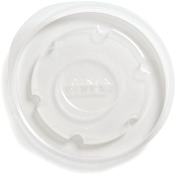 DX43008700 - Heritage Clear-view Flat Lid-fits DX4300 9oz Bowl (1000/cs) - Clear