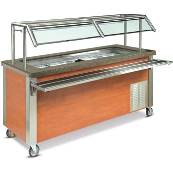Cold Food Counters with 5" Deep Wells