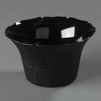 693103 - Petal Mist® Bell Bowl 3.4 qt, 9-3/4" - Black