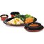 Alternate Image of 43043406 - Mosaic™ Durus® Rimmed Fruit Bowl 4-1/2 oz, 4-3/4" - Black-Terra Cotta