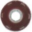 362000G22-5N - Colortech™ Red Rotary Grit Brush 20" - Red