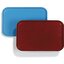 1814FG017 - Glasteel™ Solid Rectangular Tray 18" x 14" - Red