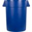 34103214 - Bronco™ Round Waste Bin Trash Container 32 Gallon - Blue