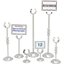 Alternate Image of 609183 - Allegro™ Number Stand 8" - Stainless Steel