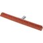 4007600 - Flo-Pac® Straight Red Gum Rubber Floor Squeegee With Heavy Duty Steel Frame 24"