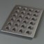 601829 - Steeluminum® 24 Cup Mini-Muffin/Cupcake Pan 1.8 oz