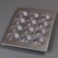 601834 - 12 Cup Large Cup Cupcake Pan 4 oz