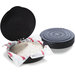 071003 - Hinged Tortilla Server 7" / 1" - Black