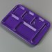 4398887 - Right-Hand Heavy Weight Compartment Tray - Purple