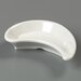 4345642 - Yin Plate Half 8" - Bone