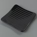 4382203 - Epicure® Square Plate 6-1/4" - Black
