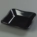 793403 - Square Scalloped Dish/Inset 5-1/2" - Black