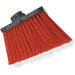 3686805 - Duo-Sweep® Heavy Duty Angle Broom w/12" Flare (Head Only) 8" - Red
