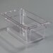 1028107 - TopNotch® One Quarter Size Food Pan 10-1/4" x 6-3/8" - Clear