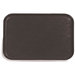 1612FG004 - Glasteel™ Solid Rectangular Tray 16-3/8", 12", 3/4" - Black