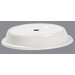 91080202 - Polyglass Plate Cover 10-1/2" to 10-3/4"  - Bone