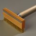 4152000 - Oven Brush & Scraper w/Brass Bristles (includes Handle) 42"