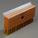 4029100 - Oven Brush & Scraper w/Brass Wire Bristles (head only) 8-1/2"