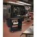CC203603 - Small Bussing and Transport Cart 18" x 36" - Black