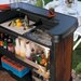 7550094 - Maximizer™ Portable Bar 56", 26-1/2", 48-1/2" - Cherry Wood