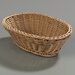 4920625 - DuraWeave™ Oval Basket 9", 6-1/4", 3" - Tan