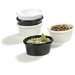 S31002 - Oval Melamine Ramekin 2 oz, 2-3/4" x 2" - White