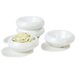 085502 - Butter Dish 1 oz - White