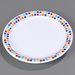 43005917 - Durus® Narrow Rim Dinner Plate 9" - Spanish Tile
