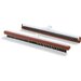 36781400 - Red Double Rubber Squeegee w/Bristles 14" - White