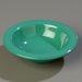 3304209 - Woven Baskets Rimmed Fruit Bowl 4-3/4" - Meadow Green