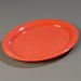 3308052 - Sierrus™ Oval Platter 13-1/2" x 10-1/2" - Sunset Orange