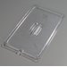 10211U07 - TopNotch® Universal Handled Notched Lid 20-3/4" x 12-3/4" - Clear