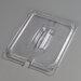 10231U07 - TopNotch® Universal Handled Notched Lid 12-3/4" x 10-3/8" - Clear