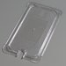 10277U07 - TopNotch® Universal Flat Notched Lid 12-3/4" x 7" - Clear