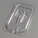 10291U07 - TopNotch® Universal Handled Notched Lid 10-1/4" x 6-3/8" - Clear