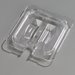 10311U07 - TopNotch® Universal Handled Notched Lid 6-3/4" x 6-3/8" - Clear