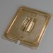 10431U13 - TopNotch® Universal Handled Notched Lid 12-3/4" x 10-3/8" - Amber