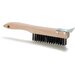 4577700 - Steel Wire Brush Scraper With 4 x 16 Rows of Carbon Steel Bristles And A 1-1/2" Scraper 10"