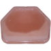 1713FG127 - Glasteel™ Solid Trapezoid Tray 18", 14", 27/32" - Chocolate