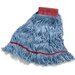 369454B14 - Flo-Pac® Large Looped-End Mop With Red Band - Blue